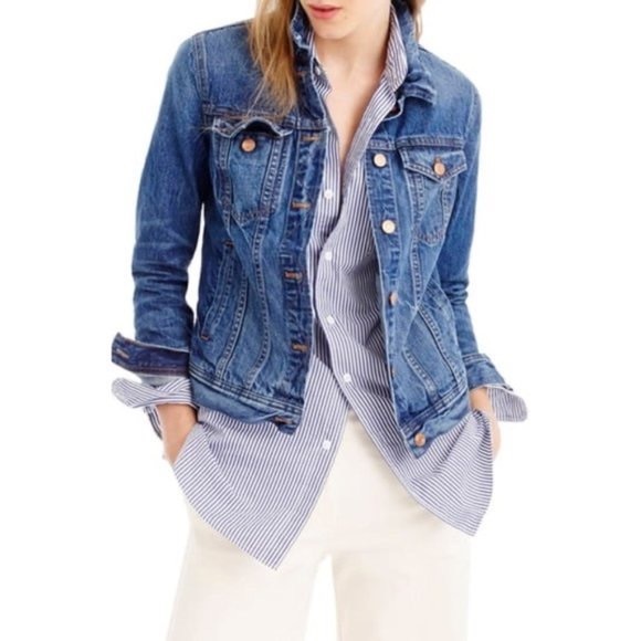 J. Crew denim jacket in Newtown wash